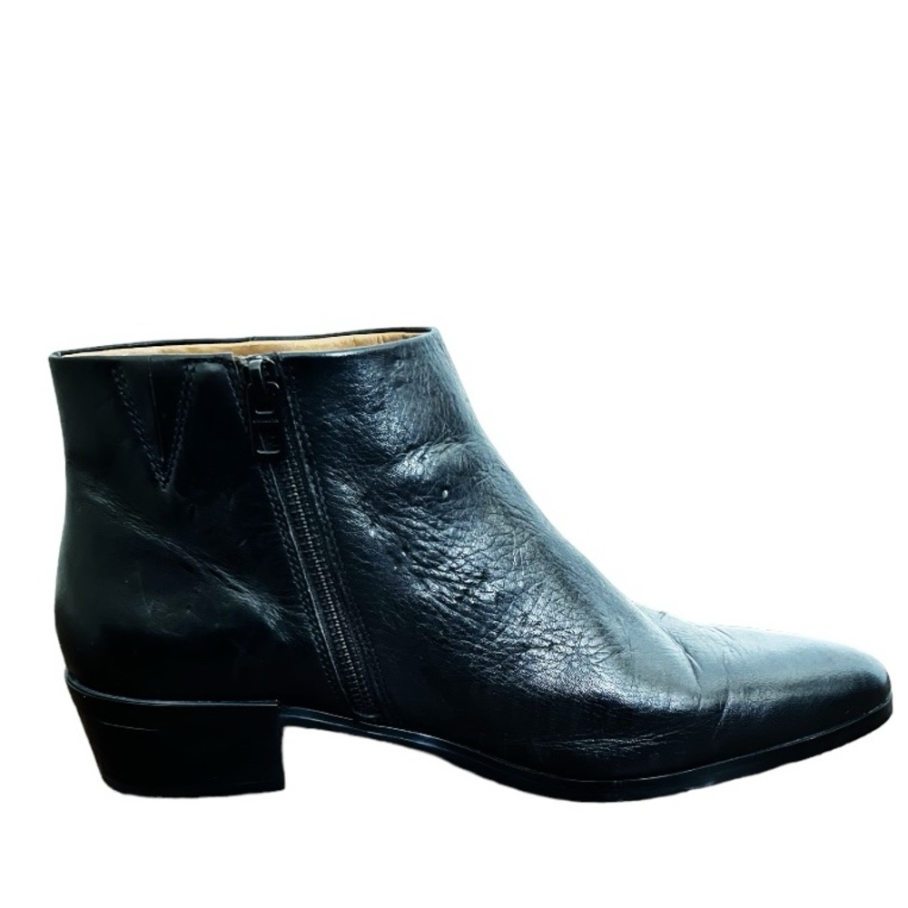 Coach Montana Leather Ankle Boots in Black - Picture 5 of 9